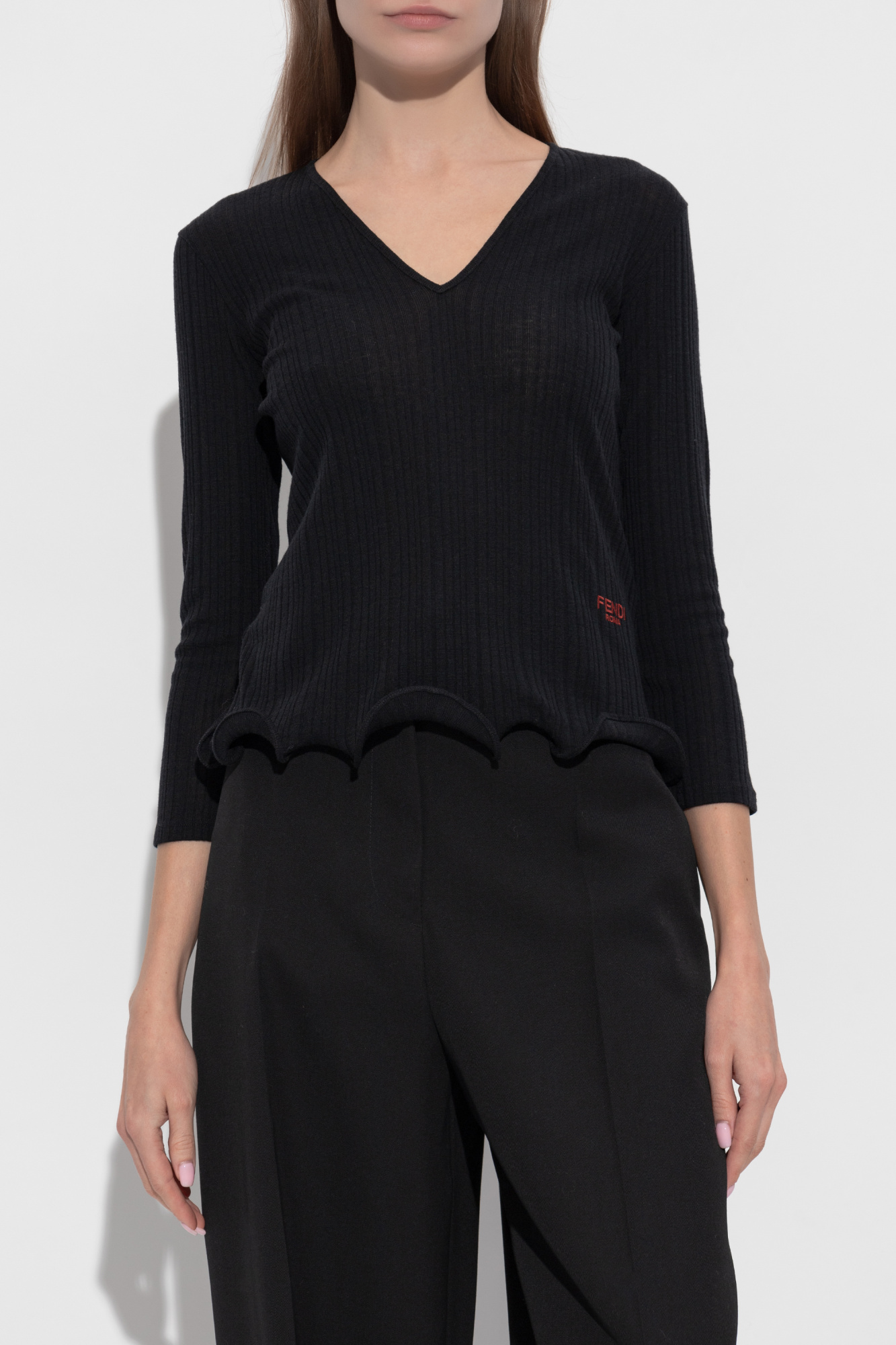 Fendi Top finished with a ruffle | Women's | Vitkac